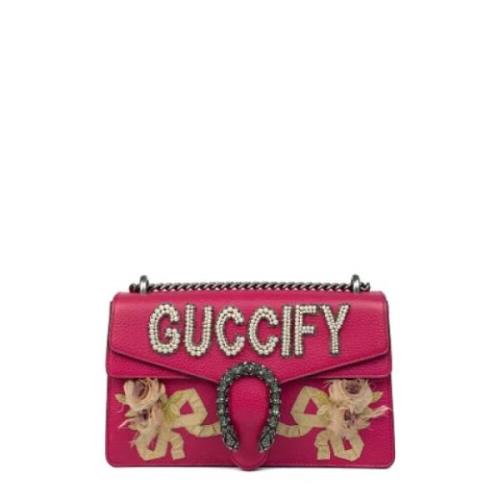Gucci Vintage Pre-owned Laeder gucci-vskor Pink, Dam