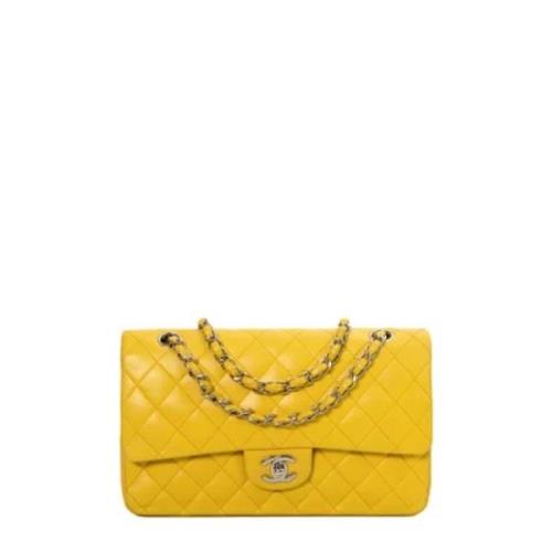 Chanel Vintage Pre-owned Laeder chanel-vskor Yellow, Dam