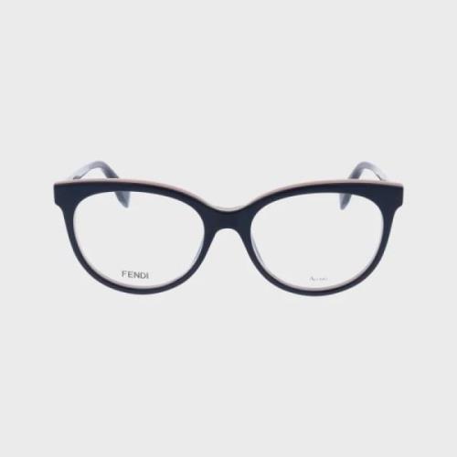 Fendi Original Glasögon med 3-års Garanti Blue, Dam