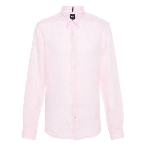Hugo Boss Formal Shirts Pink, Herr