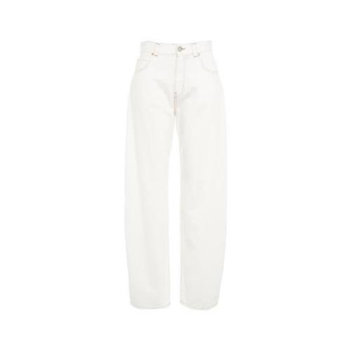 Pinko Loose-fit Jeans White, Dam