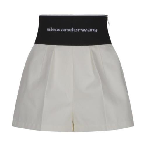 Alexander Wang Short Shorts Beige, Dam