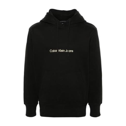 Calvin Klein Jeans Hoodies Black, Herr
