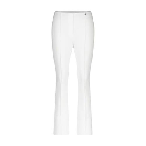 Marc Cain Wide Trousers White, Dam