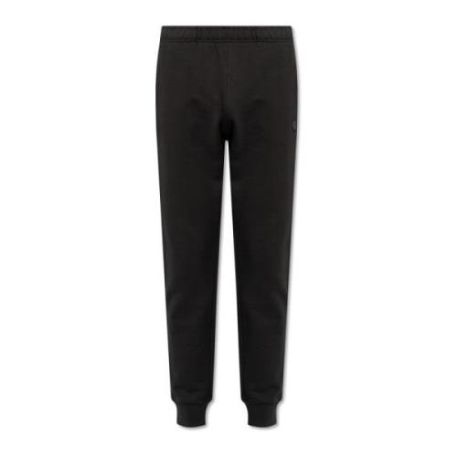 Save The Duck Sweatpants med logopatch Black, Herr