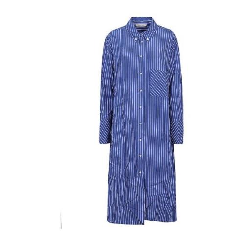 Liviana Conti Shirt Dresses Blue, Dam