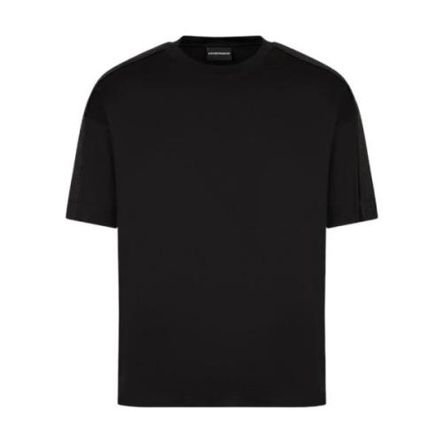 Emporio Armani Snygg T-Shirts Kollektion Black, Herr