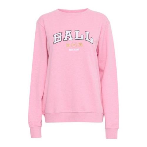 Ball L. Taylor Pink Melange Sweatshirt Pink, Dam