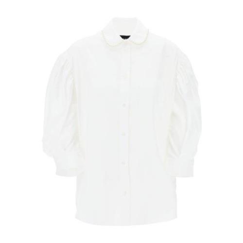 Simone Rocha Blouses Shirts White, Dam