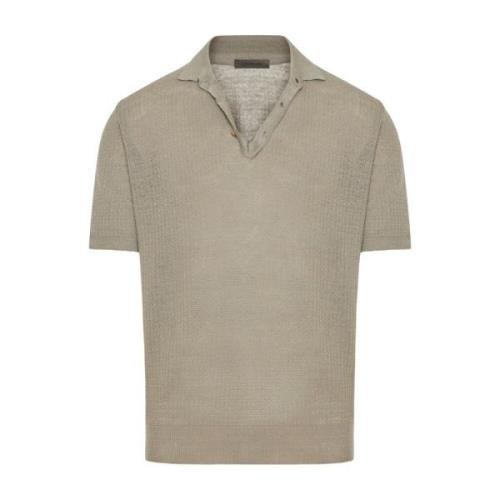 Corneliani Polo Shirts Gray, Herr