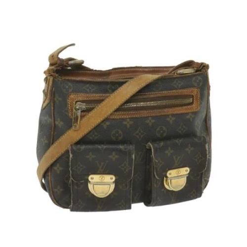 Louis Vuitton Vintage Pre-owned Canvas louis-vuitton-vskor Brown, Dam