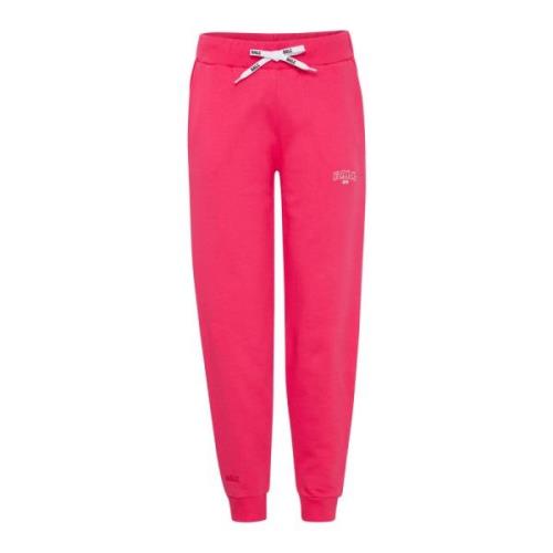 Ball Ljusrosa Sweatpants med Broderade Detaljer Pink, Dam