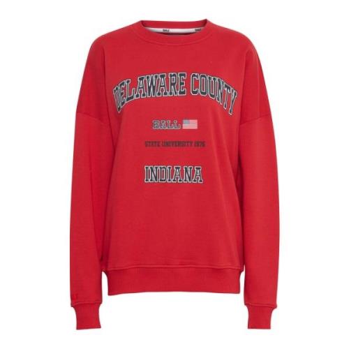 Ball Sweatshirts Red, Dam