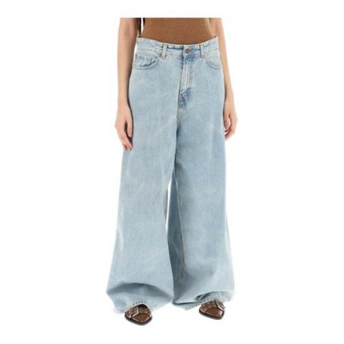 Haikure Wide Jeans Blue, Dam