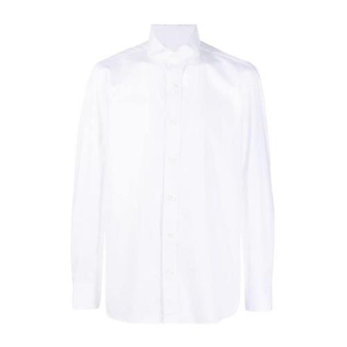 Borrelli Formal Shirts White, Herr
