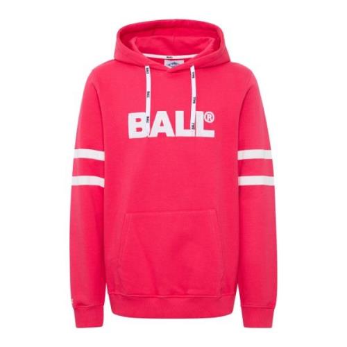 Ball B. Williams Rose Hoodie Sweatshirt Pink, Dam