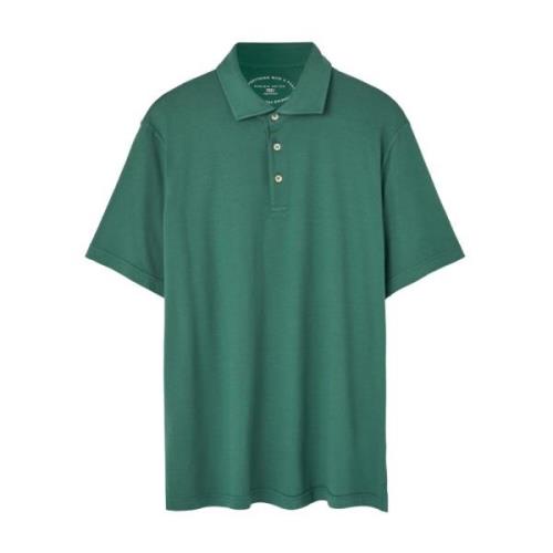 Fedeli Polo Shirts Green, Herr