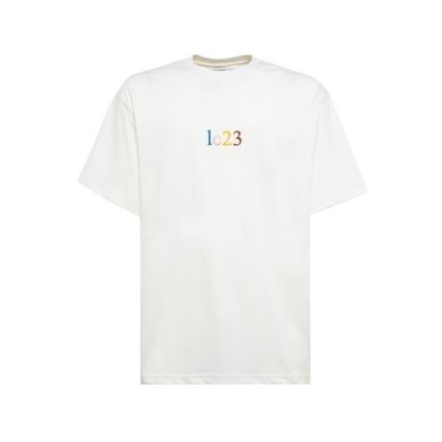 Lc23 T-Shirts White, Herr