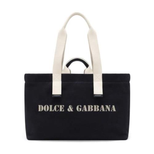 Dolce & Gabbana Blå Väskor Black, Herr