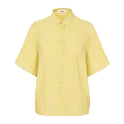 Soaked in Luxury Shirts Yellow, Dam