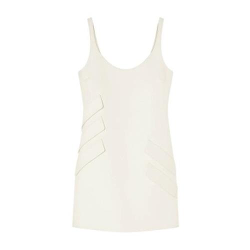 Versace Short Dresses White, Dam