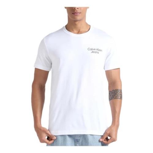 Calvin Klein Jeans T-Shirts White, Herr