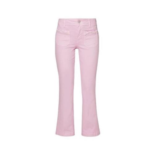 Liu Jo Cropped Jeans Pink, Dam
