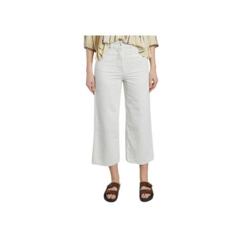 IRO Trousers Beige, Dam