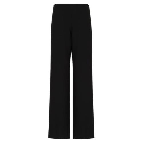 Emporio Armani Trousers Black, Dam