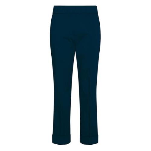 Deha Cropped Trousers Blue, Dam