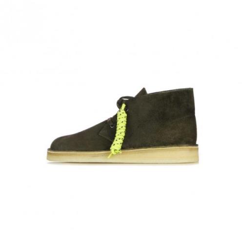 Clarks Ankle Boots Green, Herr