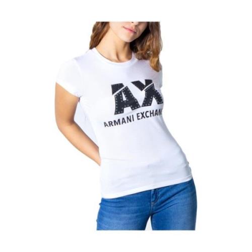 Armani Exchange T-Shirts White, Dam