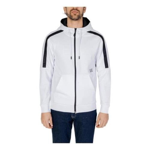 Emporio Armani EA7 Hoodies White, Herr