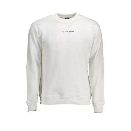 North Sails Sweatshirts Hoodies White, Herr