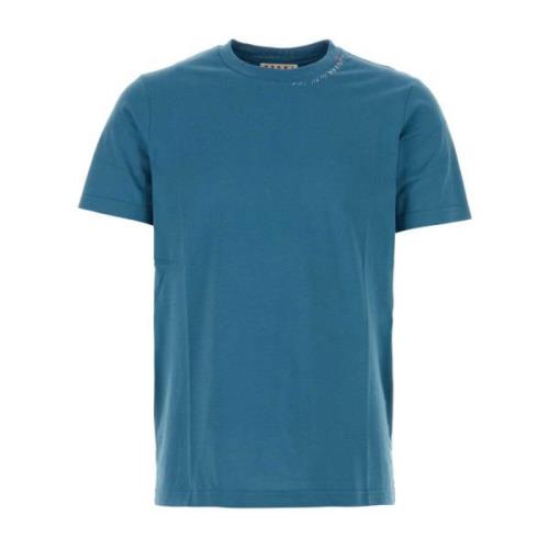 Marni T-Shirts Blue, Herr