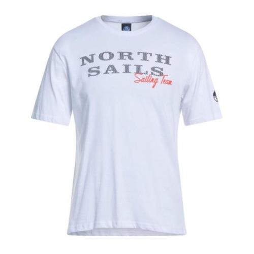 North Sails T-Shirts White, Herr