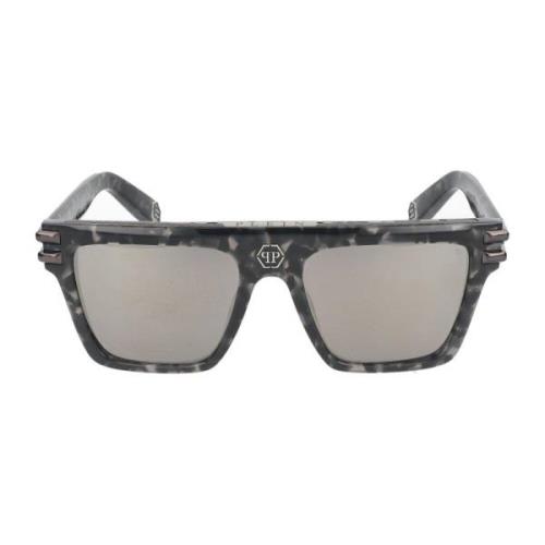 Philipp Plein Stiliga solglasögon Spp108V Black, Unisex