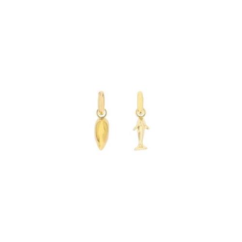 Timeless Pearly Earrings Yellow, Dam