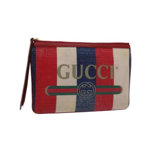 Gucci Vintage Pre-owned Canvas gucci-vskor Multicolor, Dam