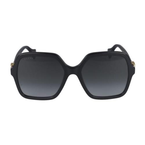 Gucci Snygga solglasögon Gg1072S Black, Dam