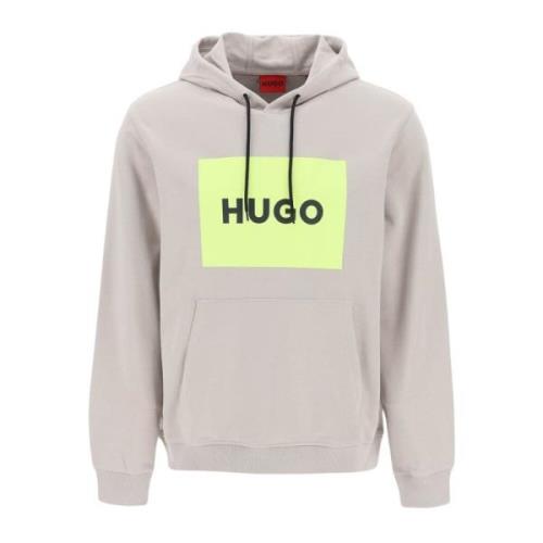 Hugo Boss Hoodies Gray, Herr
