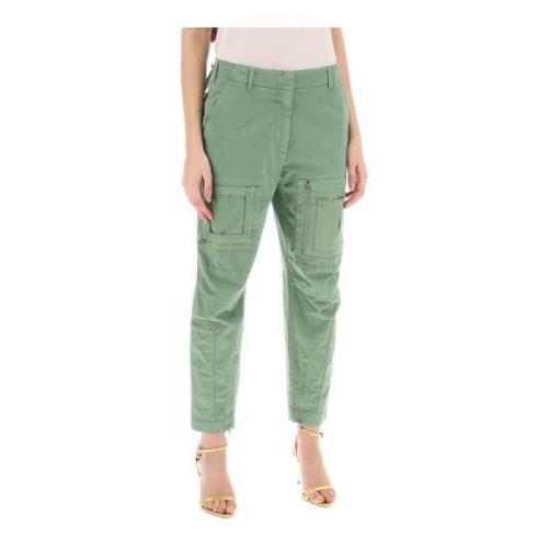 Tom Ford Tapered Trousers Green, Dam