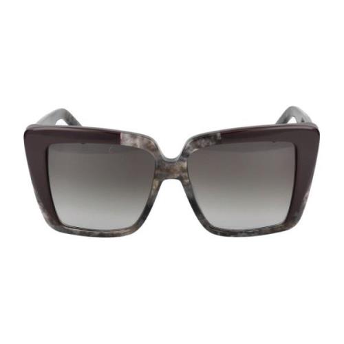 Salvatore Ferragamo Sunglasses Gray, Dam