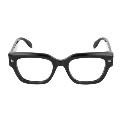 Alexander McQueen Glasses Black, Herr