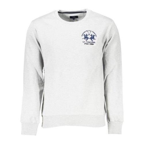 La Martina Sweatshirts White, Herr