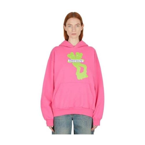 Bstroy Sweatshirts & Hoodies Pink, Dam