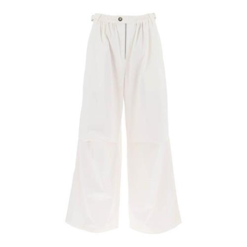 Dion Lee Wide Trousers White, Dam