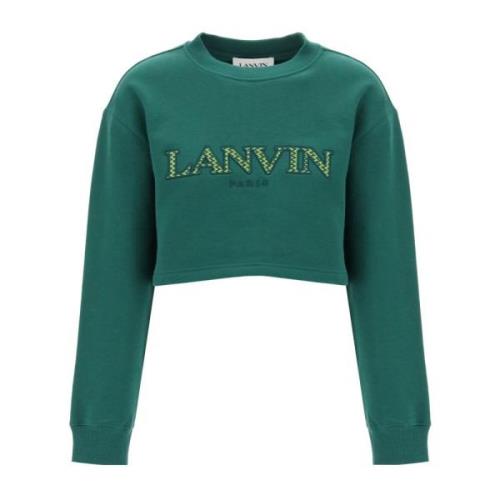 Lanvin Sweatshirts Green, Dam