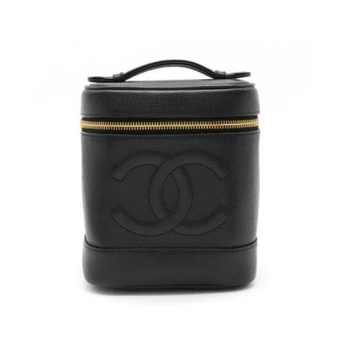 Chanel Vintage Pre-owned Laeder handvskor Black, Dam