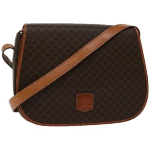 Celine Vintage Pre-owned Canvas celine-vskor Brown, Dam